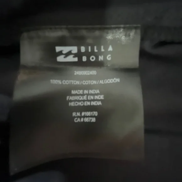 Billabong NWT Pipeline Short in Navy Blue Size Small - Picture 9 of 10